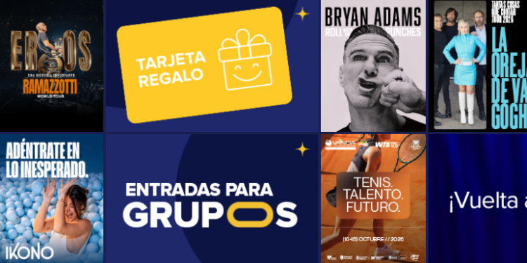 Entradas.com: entradas para conciertos, teatro, deporte y experiencias